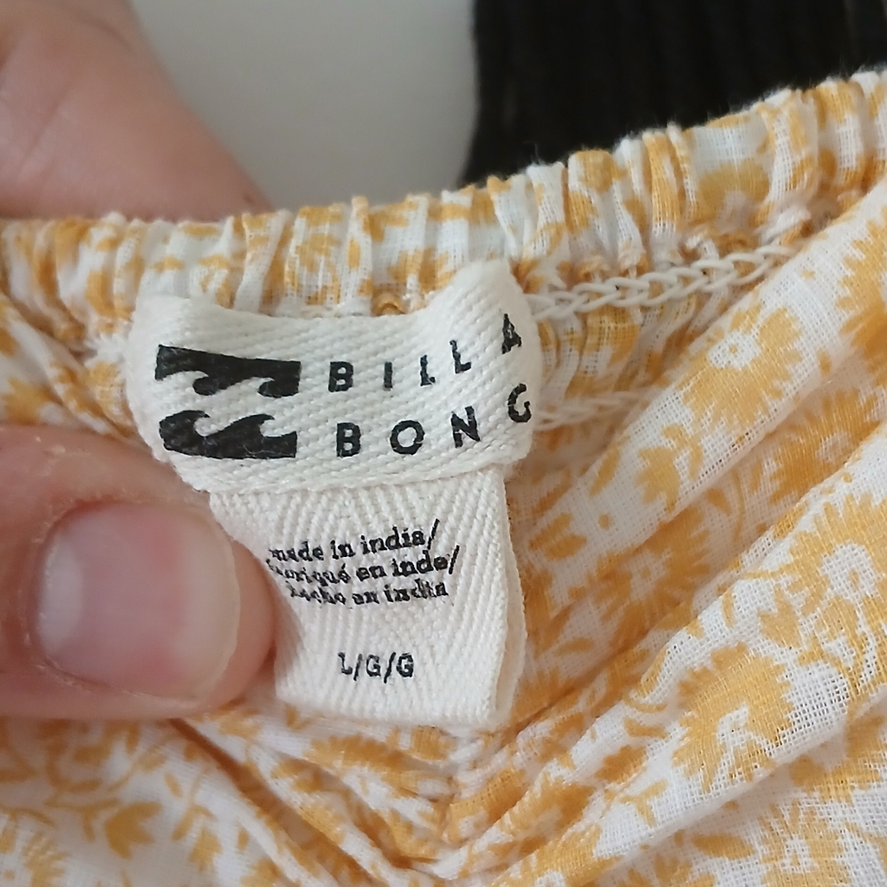 Billabong Sunrise Maxi Dress Long Floral Dress - Picture 5 of 15